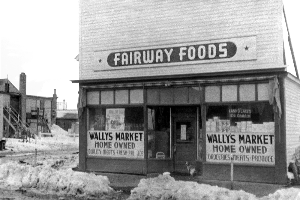 Wallys supermarket restored