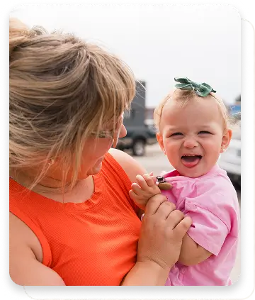 Woman Holding Baby